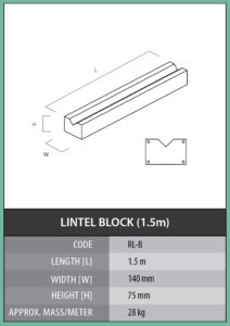 Pre-Stressed Lintels – Cementile Group