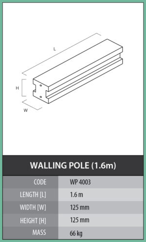 Walling Pole (1.6m)
