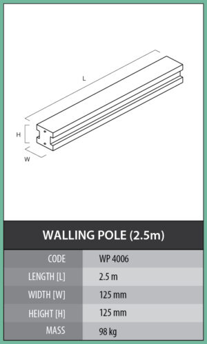 Walling Pole (2.5m)